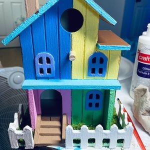 Hand painted UP house